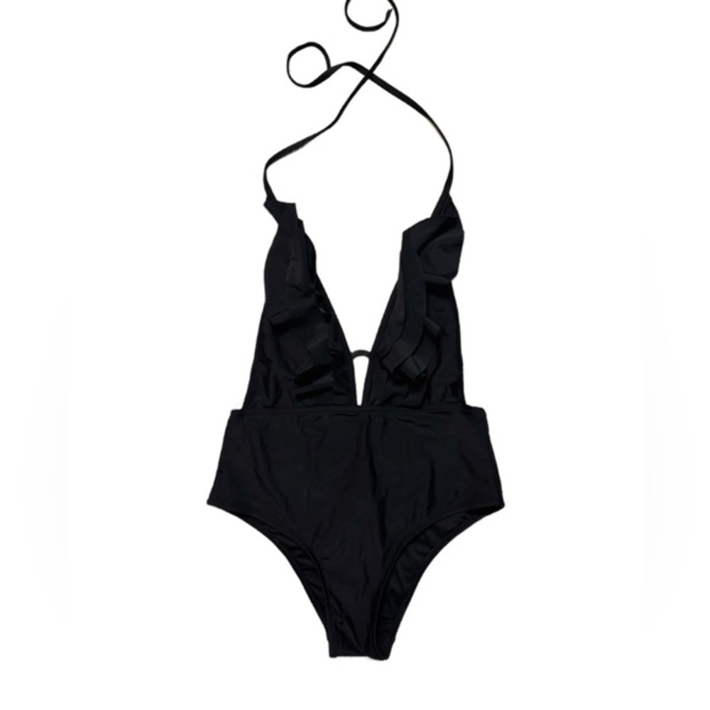 Black One Piece Swimsuit Sz. XS